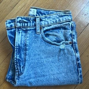 Abercrombie 90s straight ultra high rise jeans